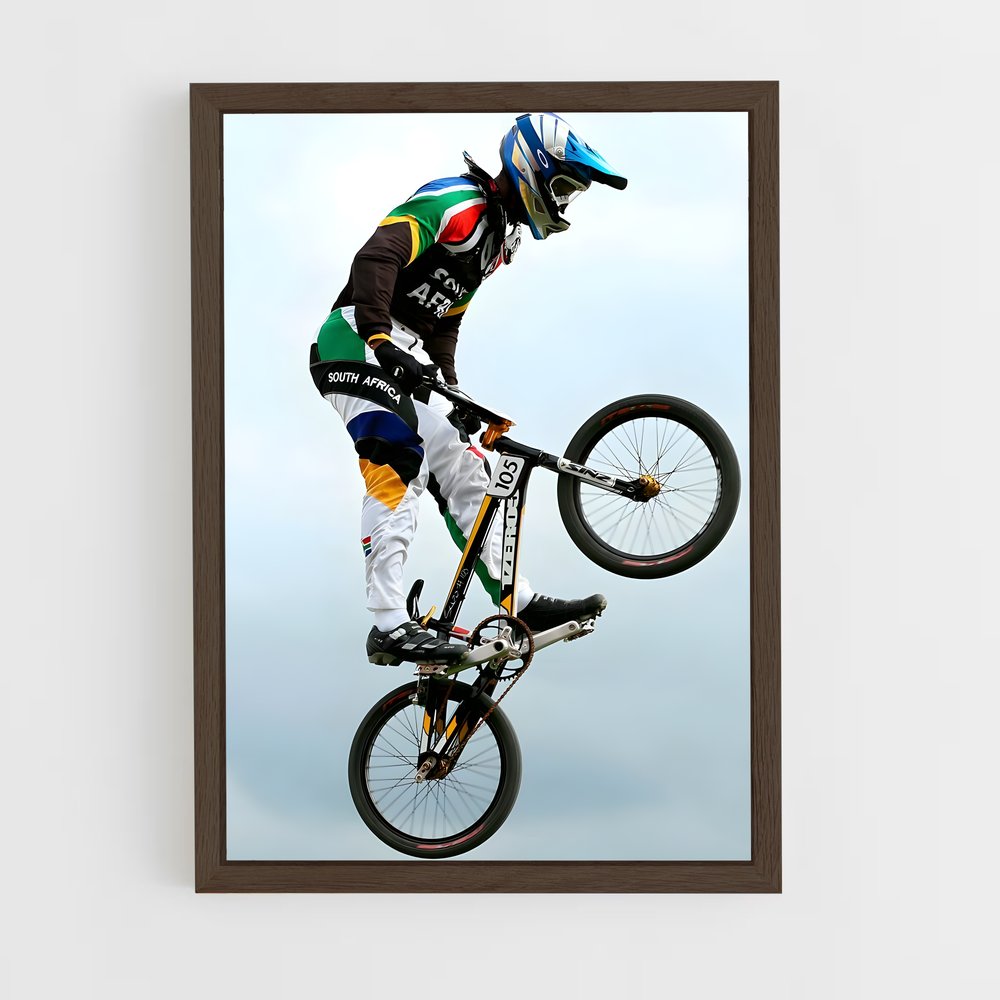 Poster Olympics bmx (vue 5)